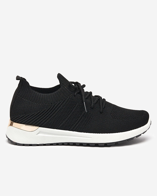 Resti Black woven sports shoes for women Ferroni - Footwear