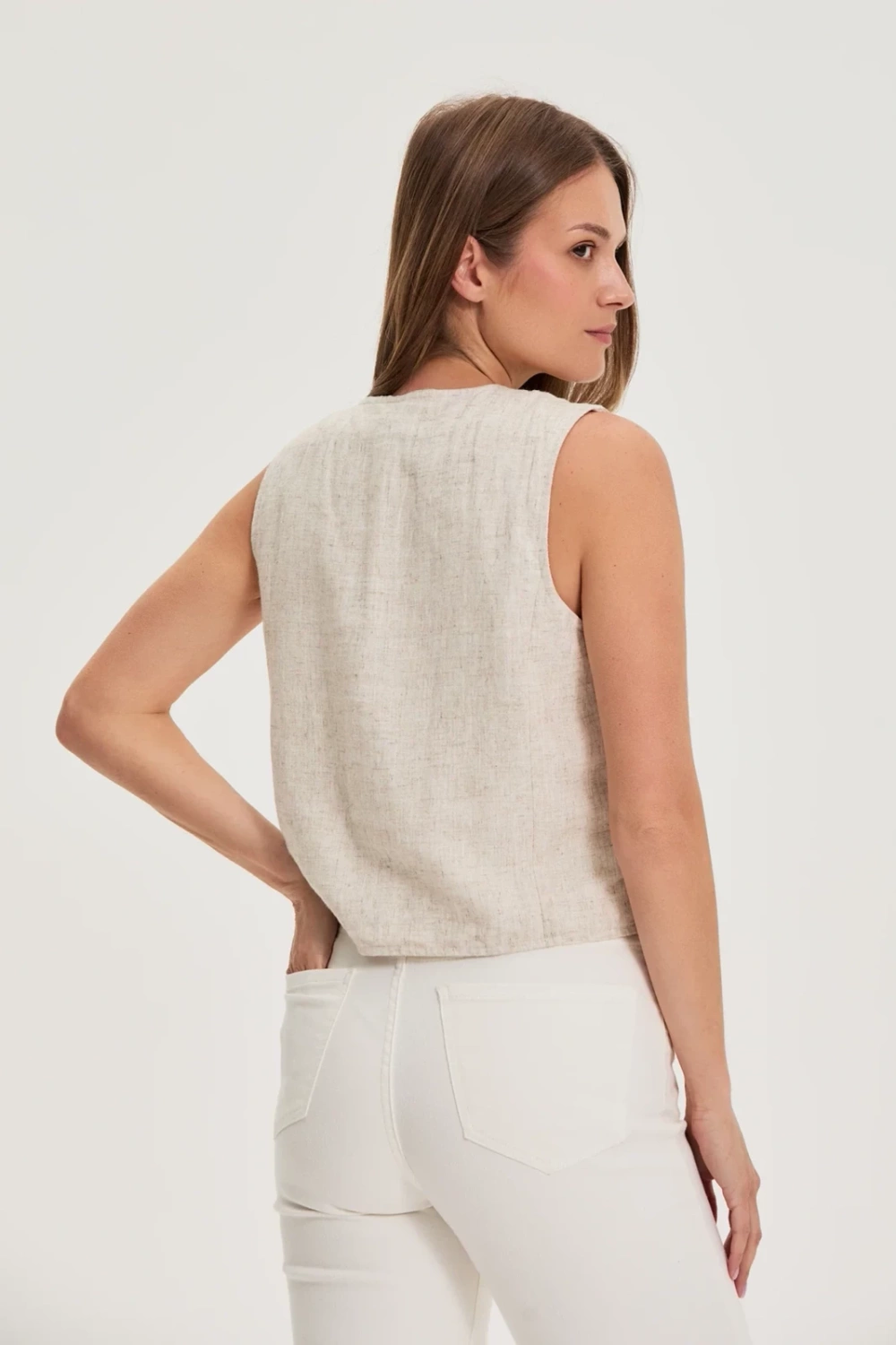 Marisse Beige Vest