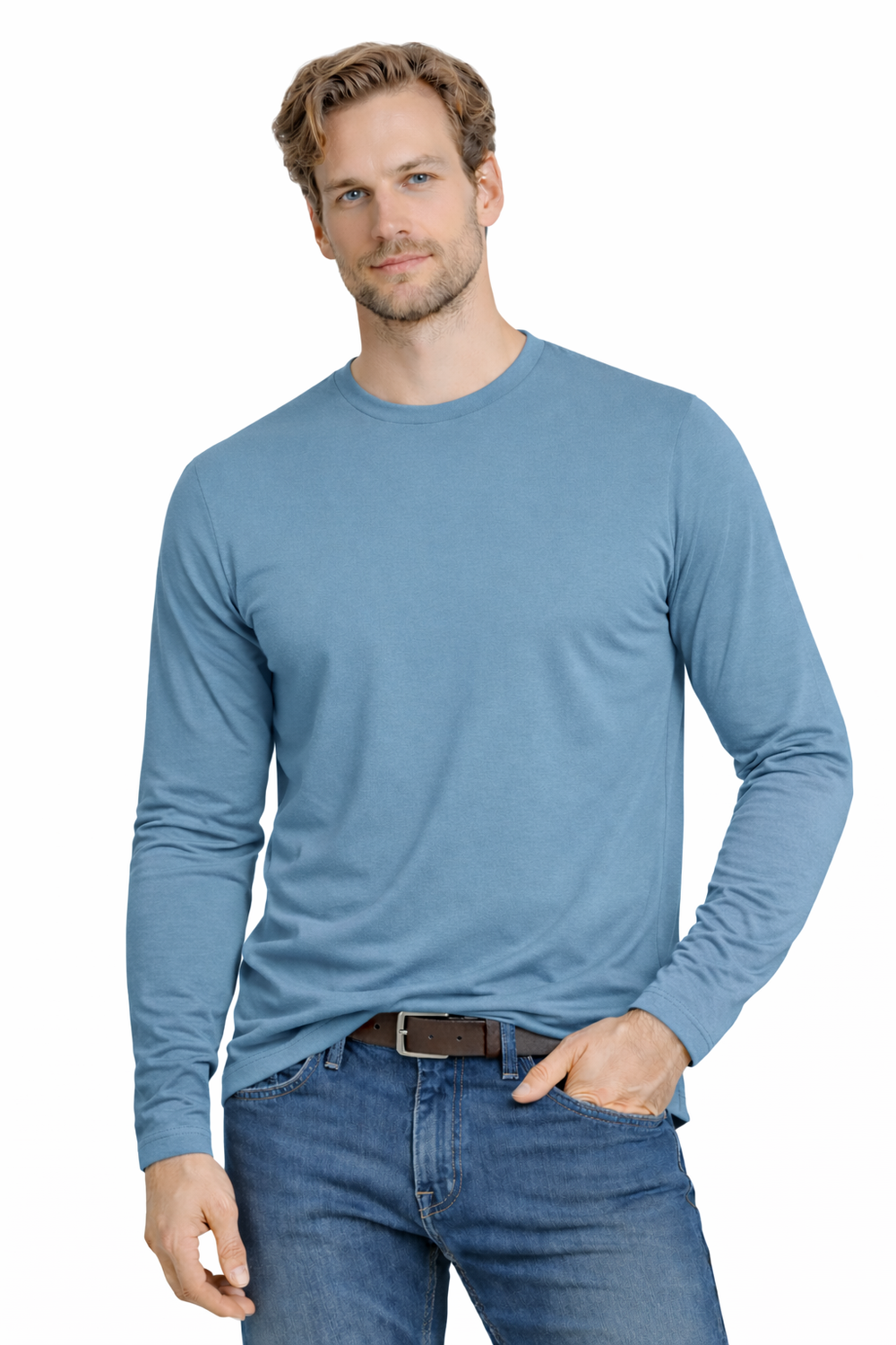 Мъжки дълъг ръкав Fabregas син