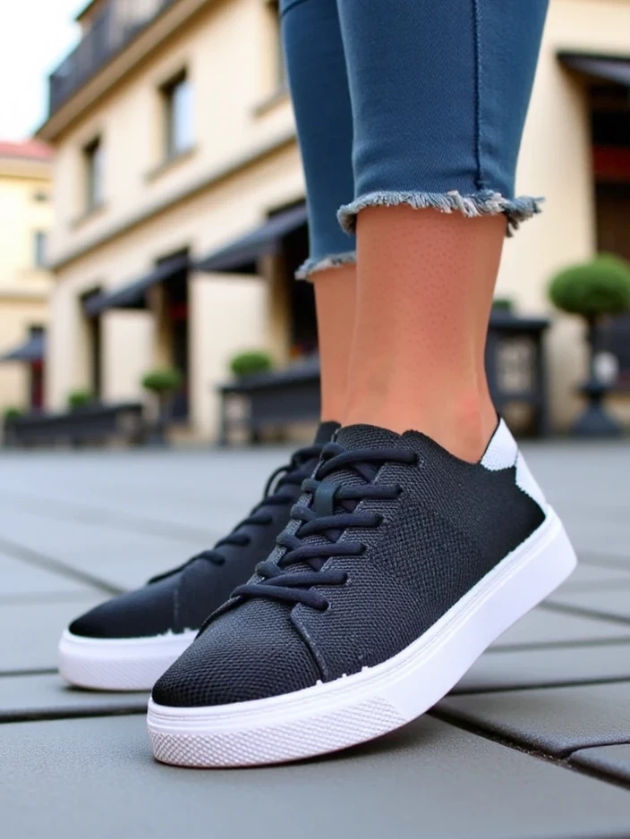 Resti Women's fabric sports shoes Esellaf