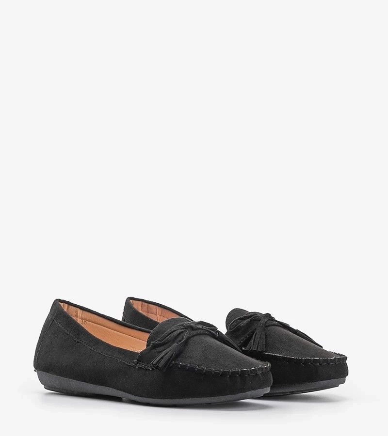 D/CEO Black loafers Kasandra