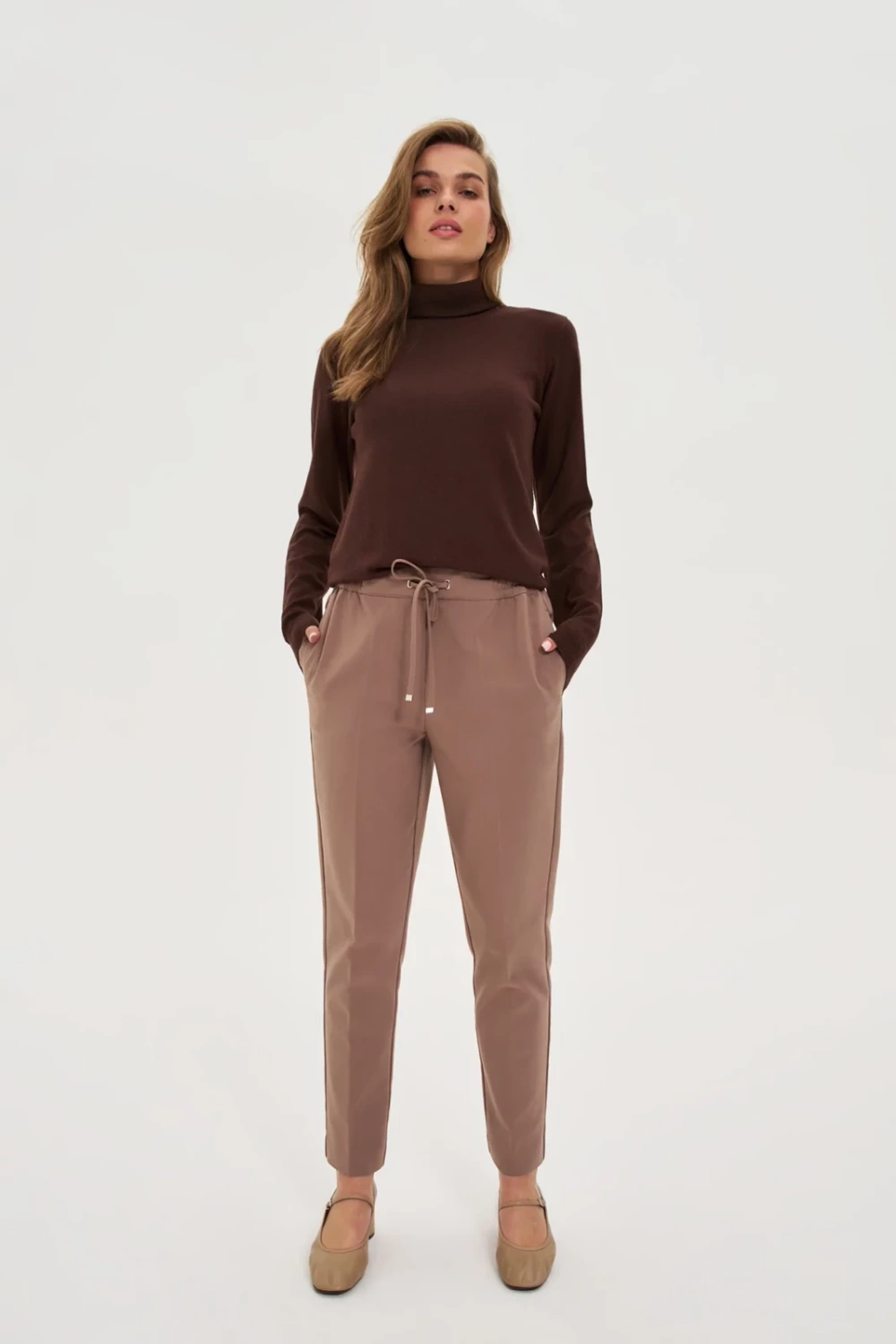 Marisse WOMEN'S PANTS Z-SP-4801 COFFEE