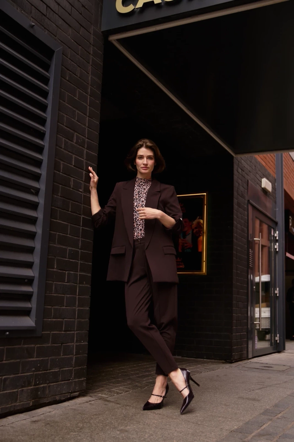 Marisse WOMEN'S PANTS Z-SP-4800 BROWN