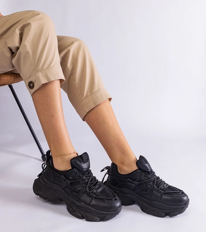 Gemre Adidași sport negri de damă Ivett