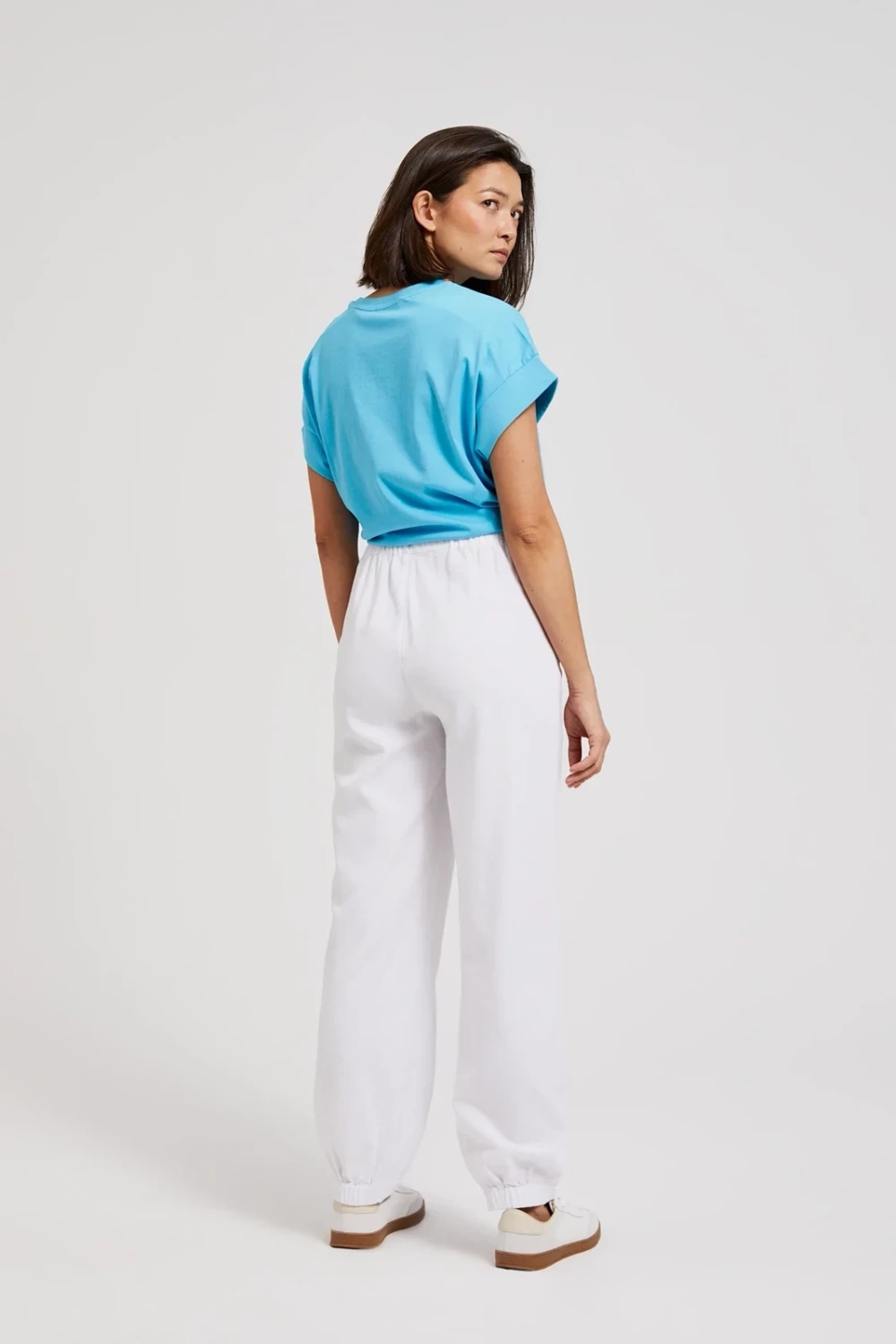 Marisse Women's Trousers L-Sp-4323 White