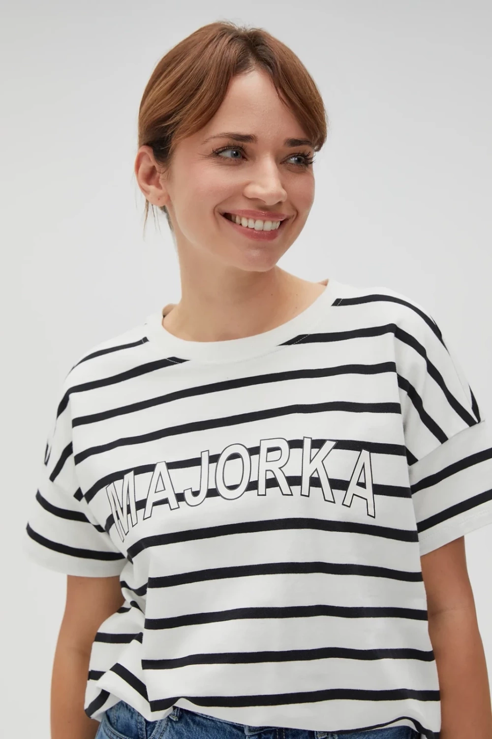 Marisse Women&#039;s Sweatshirt L-Bl-4601 Off White