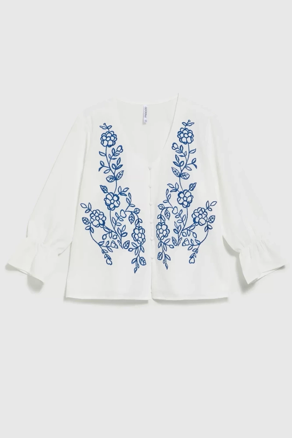Marisse Women's Shirt L-Ko-4338 White