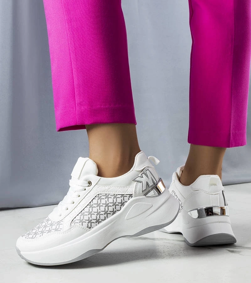 Gemre Adidași Margie cu monogramă albă