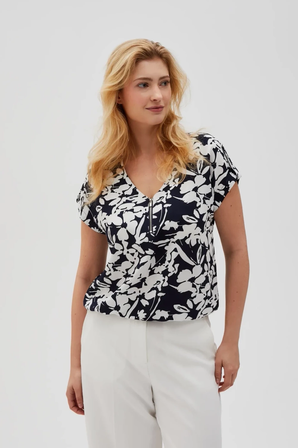 Marisse Women&#039;s Shirt L-Ko-4618 Navy