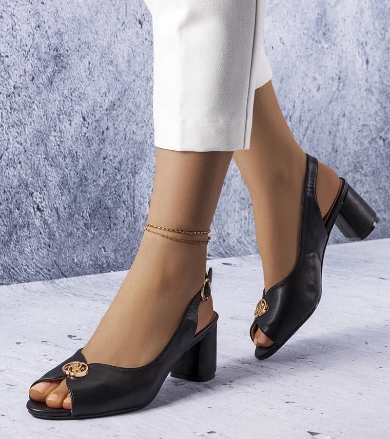 Gemre Sandale elegante Grimard negre