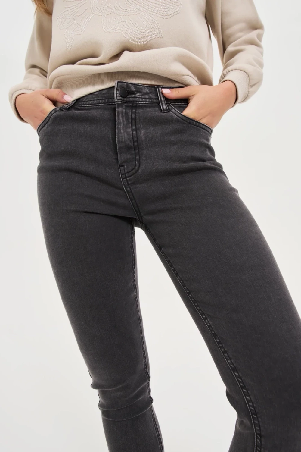 Marisse WOMEN&#039;S JEANS Z-JE-4811 GRAPHITE