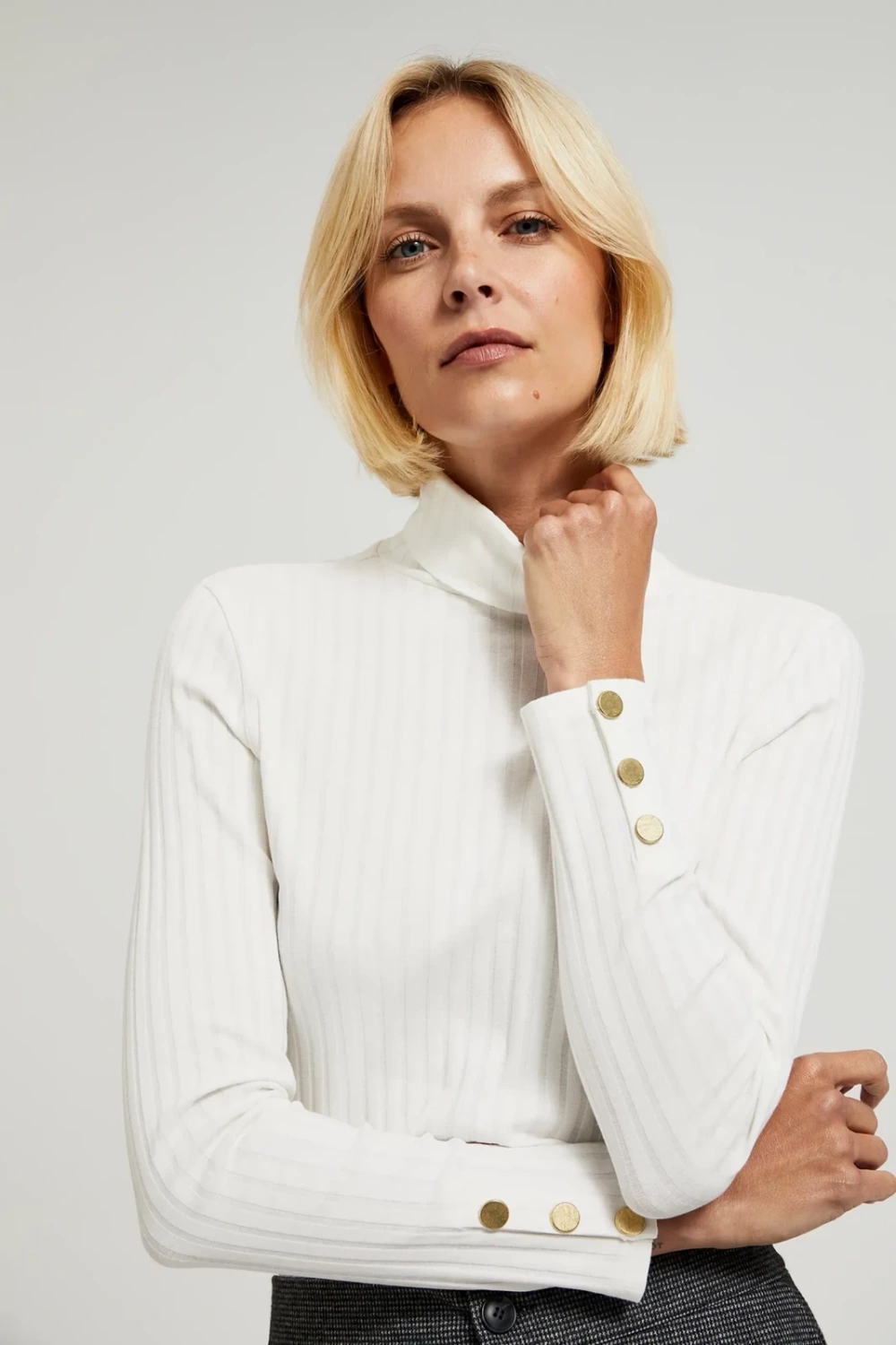 Marisse Women's Blouse Z-Ts-4513 Off White