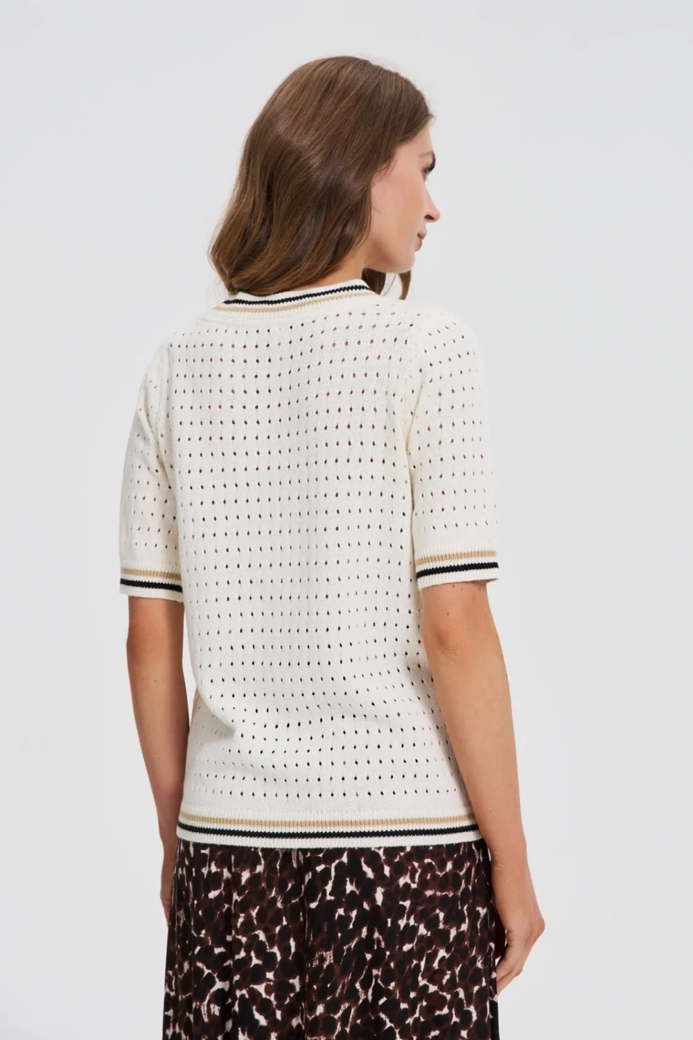 Marisse WOMEN'S SWEATER Z-SW-4805 OFF WHITE