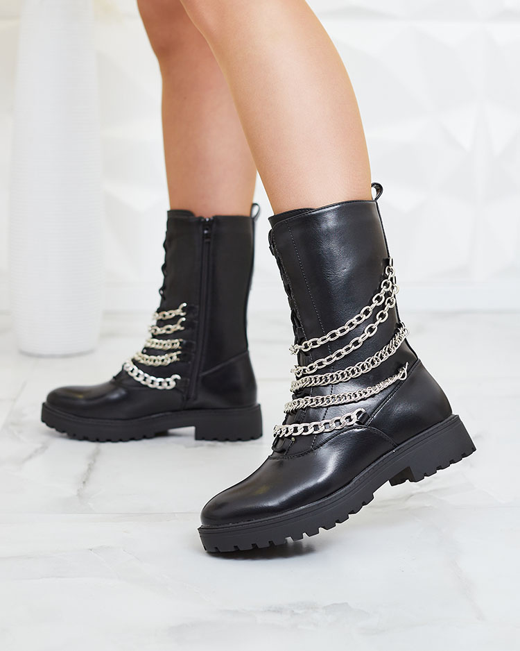 Resti Women&#039;s bagger boots in black Goserre