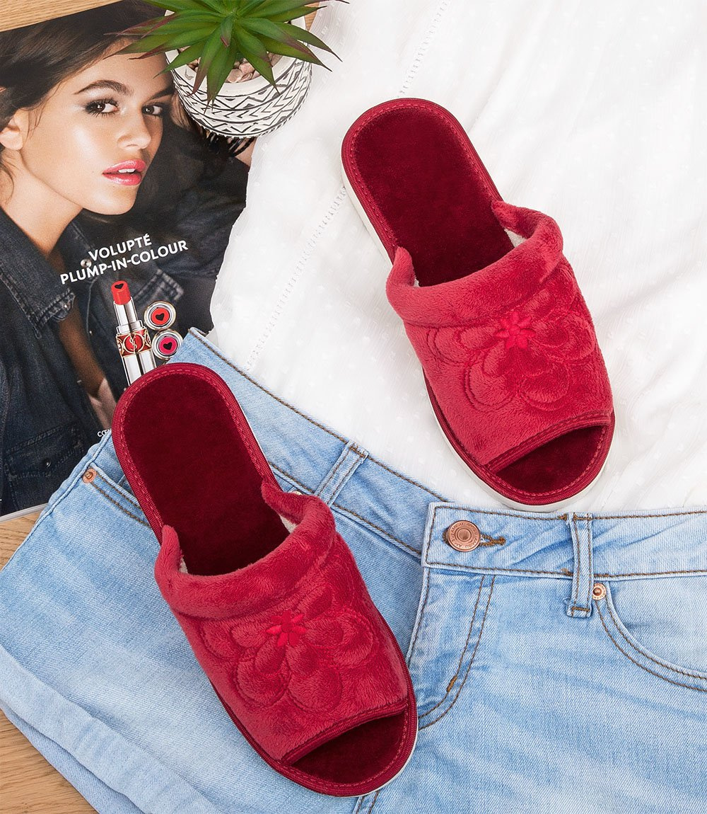 Дамски чехли Natural Style NS-001 лилави