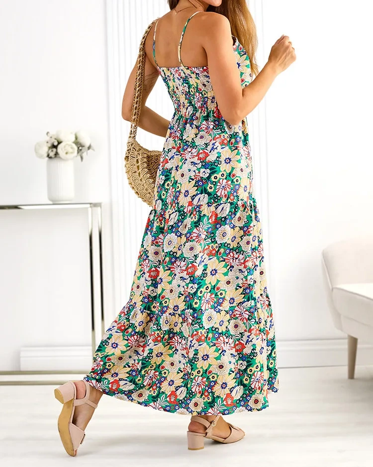 Resti Cotton women's midi dress