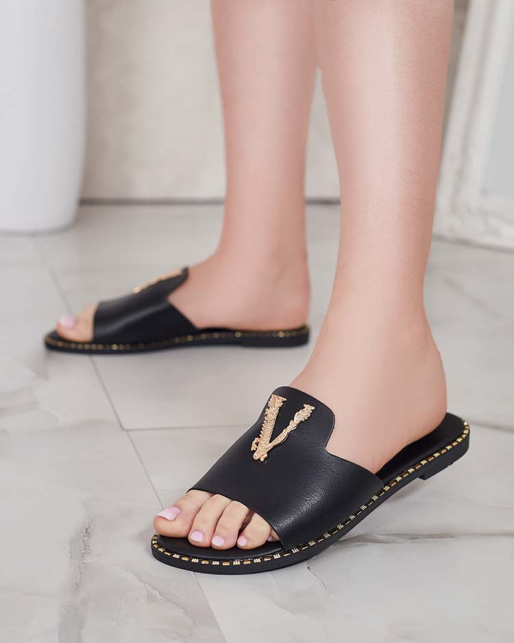 Dámske eco kožené žabky Resti Royalfashion