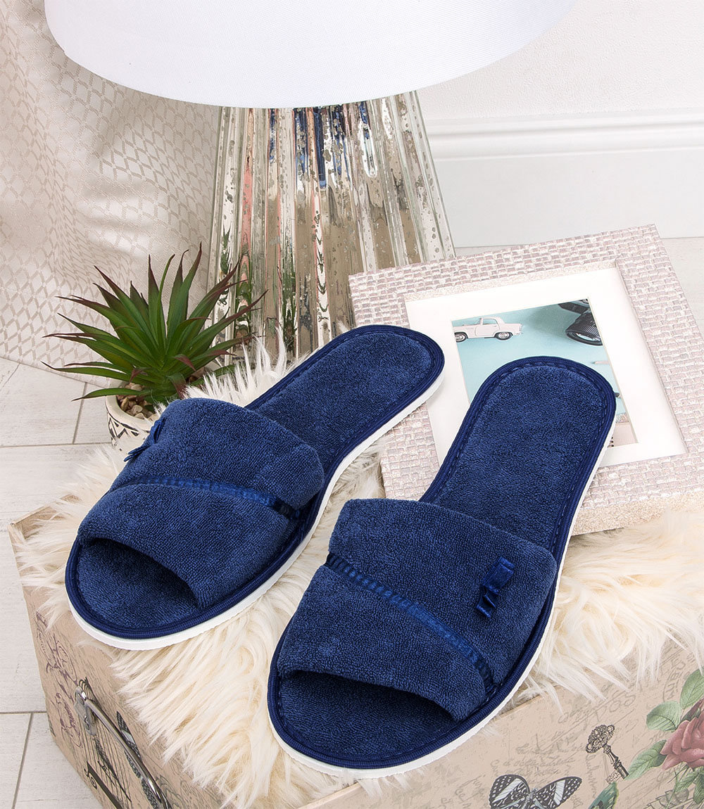 Дамски чехли Natural Style NS-041 сини