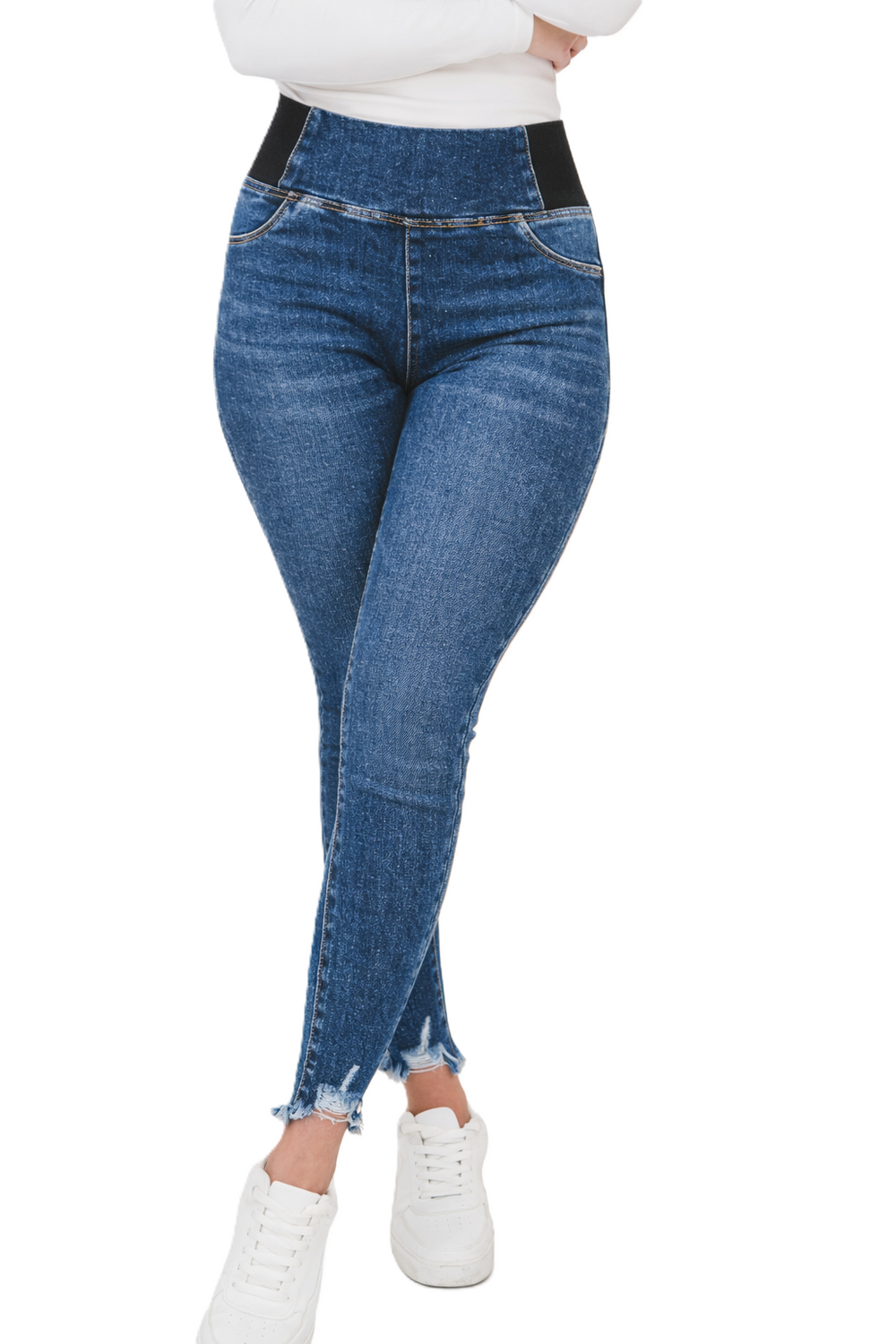 M.Sara - Dámske skinny rifle s push-up efektom