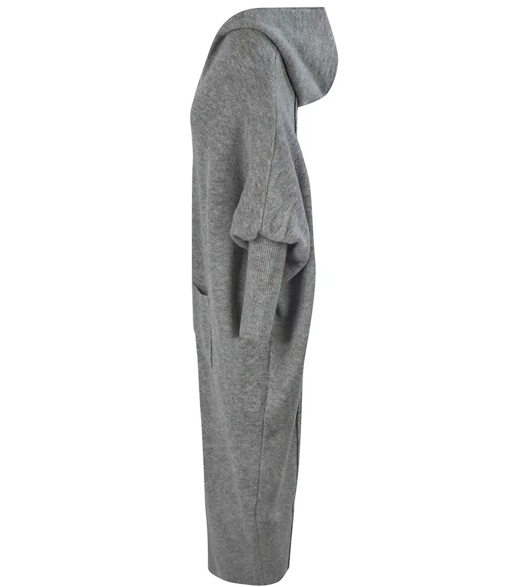 Pri Long cardigan sweater with wool NEVER LOOK BACK