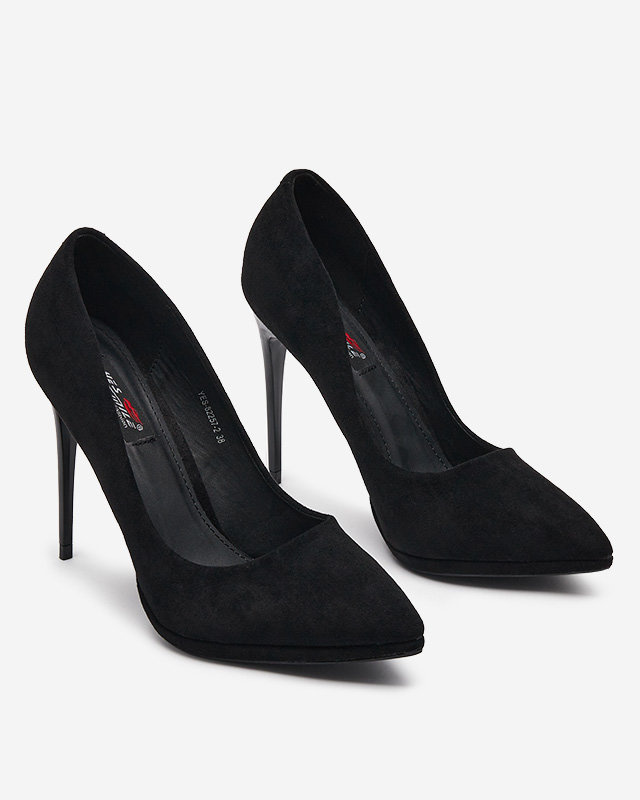 Resti Black women&#039;s pumps on a high heel Afette - Footwear