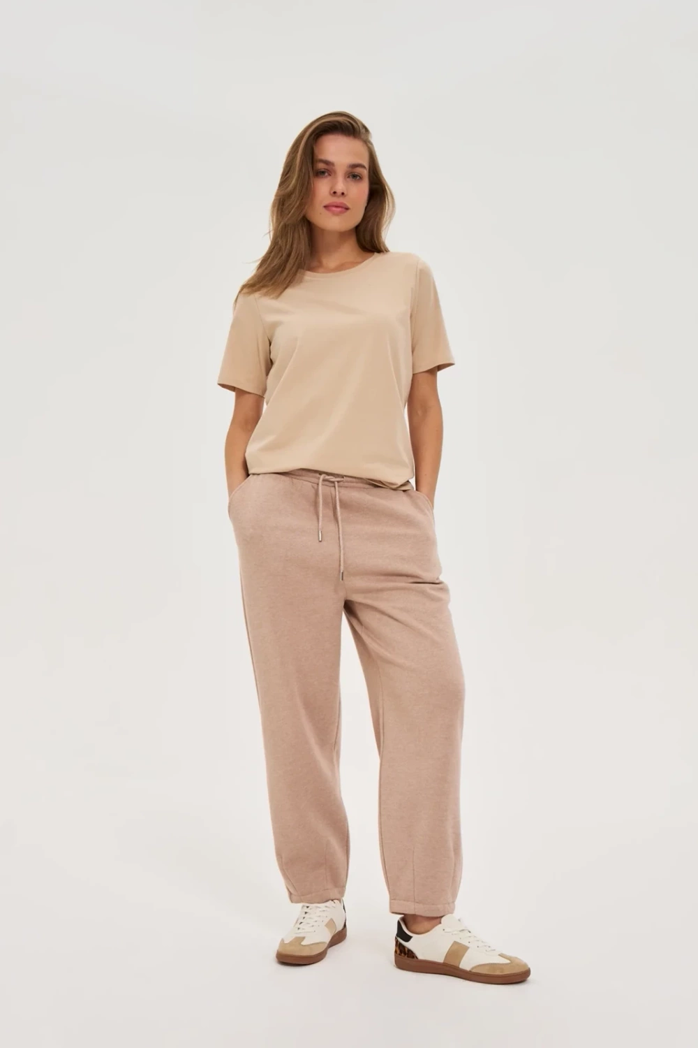 Marisse WOMEN&#039;S JOGGING PANTS Z-DR-4800 L.BROWN MEL