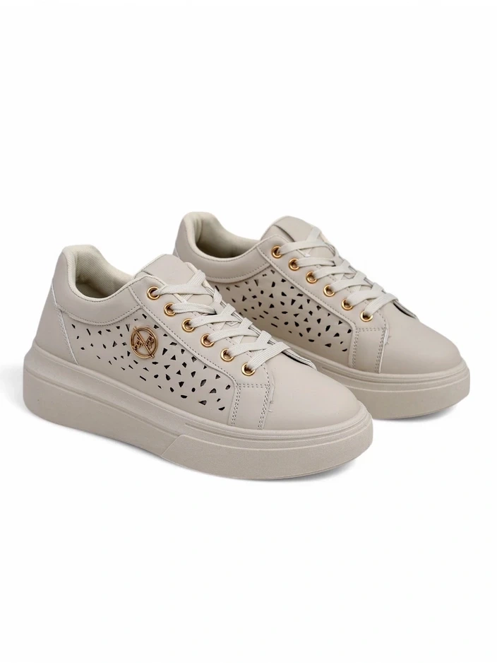 Resti Women's lace-up sporty sneakers Leopess