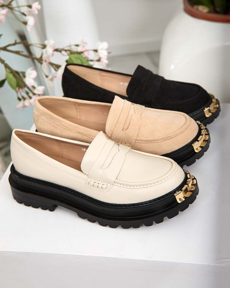 Resti Women's eco suede moccasins Retillum