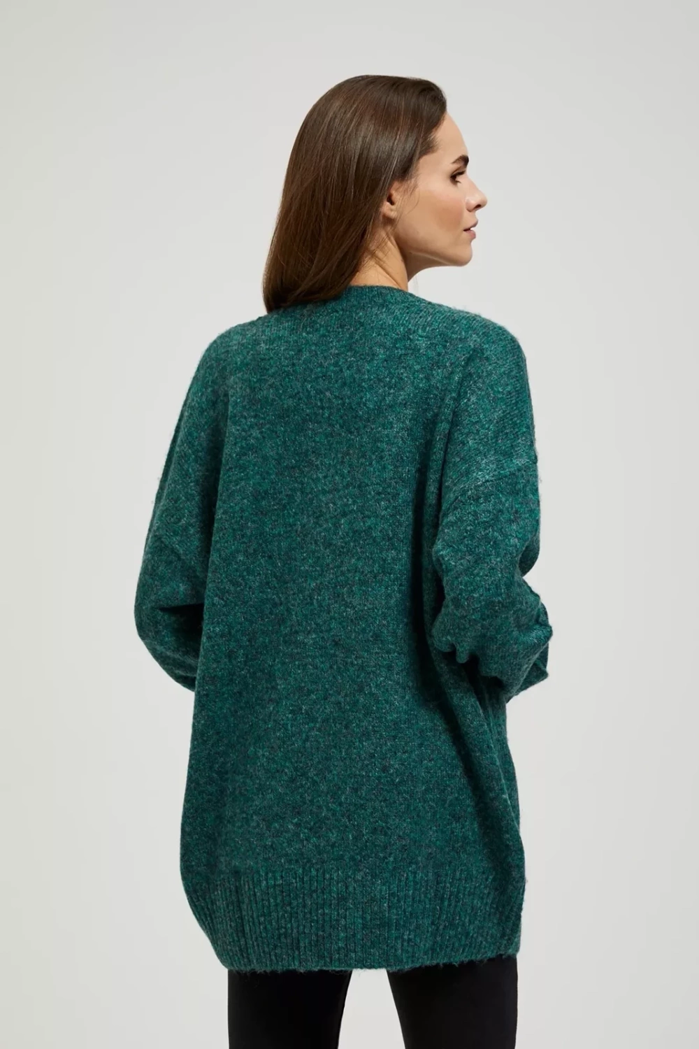 Marisse Plain V-Neck Sweater