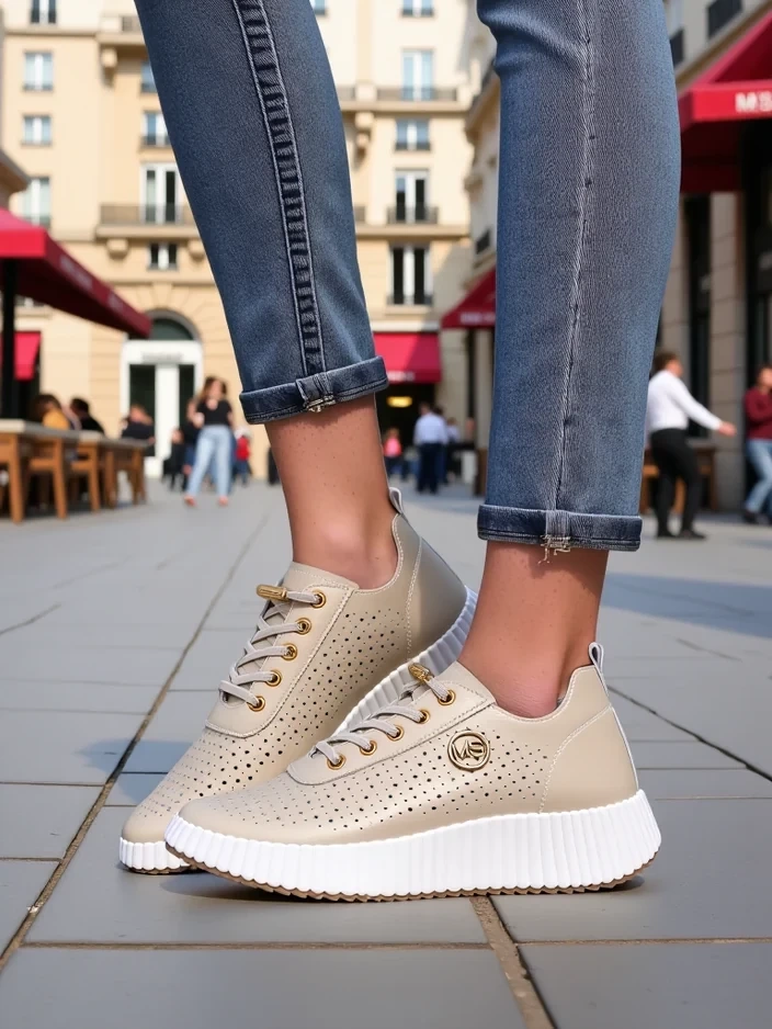 Resti Women's sporty lace-up sneakers Jovenes