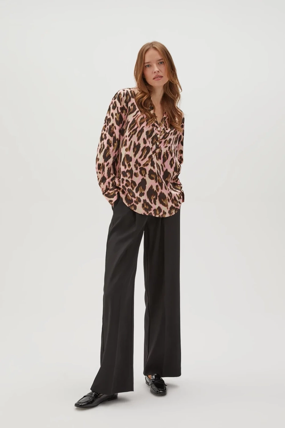 Marisse Women&#039;s Shirt L-Ko-4603 Pink