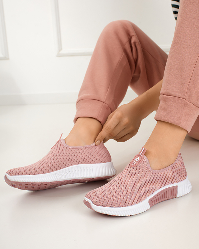 Resti Pink womens slip-on sports shoes Banila - Footwear
