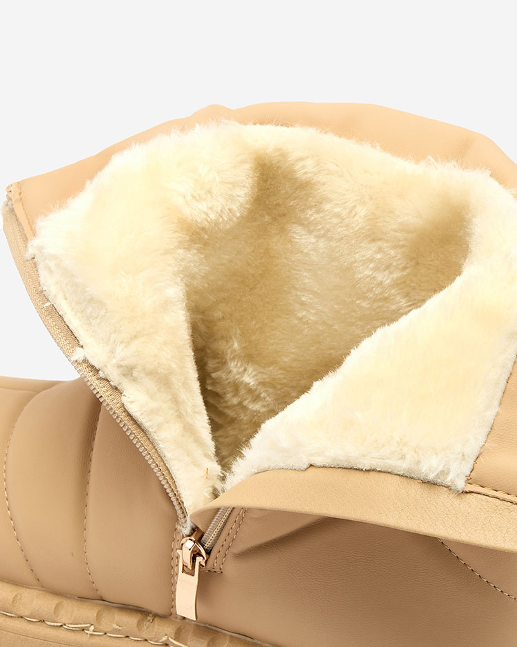 Resti Camel women&#039;s boots a&#039;la snow boots Oterika