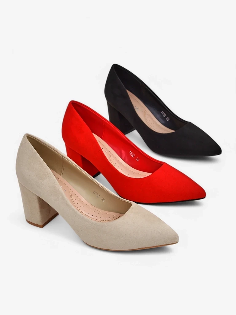 Resti Women's eco suede pumps Ugandes