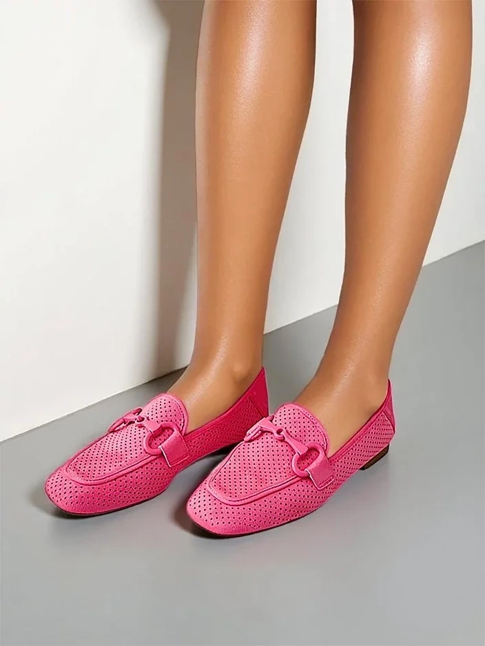Resti Perforated women's moccasins Laamba