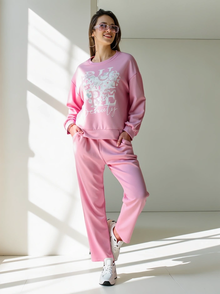 Resti Women's viscose set with print