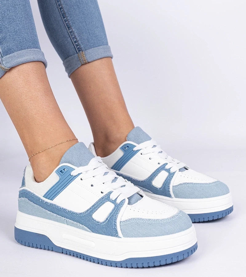 Gemre Adidași sportivi de damă albaștri Pretta