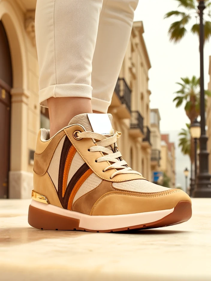 Resti Women&#039;s sports shoes with a hidden wedge Venixxe