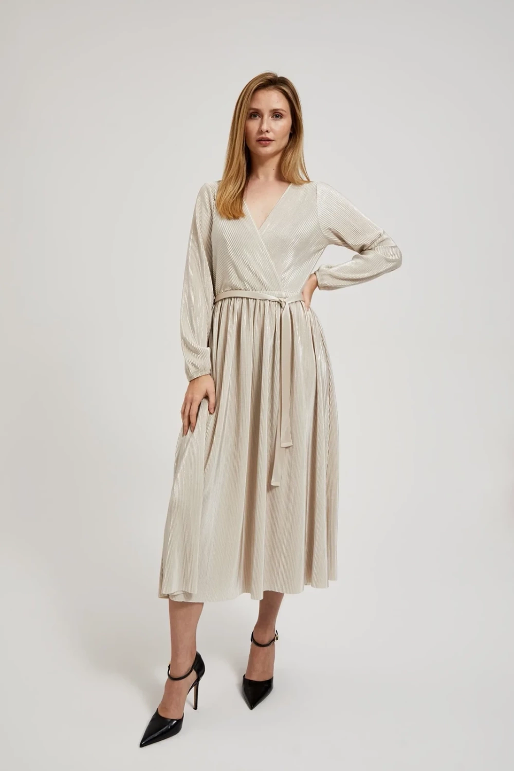 Marisse Women's Dress L-Su-4321 L.Beige