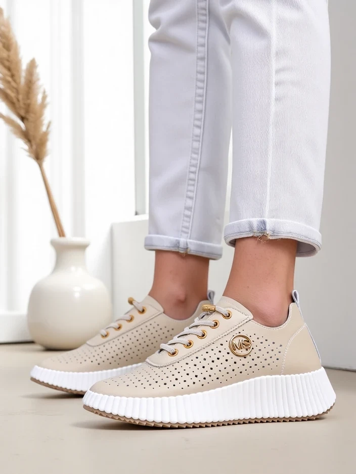 Resti Women's sporty lace-up sneakers Jovenes