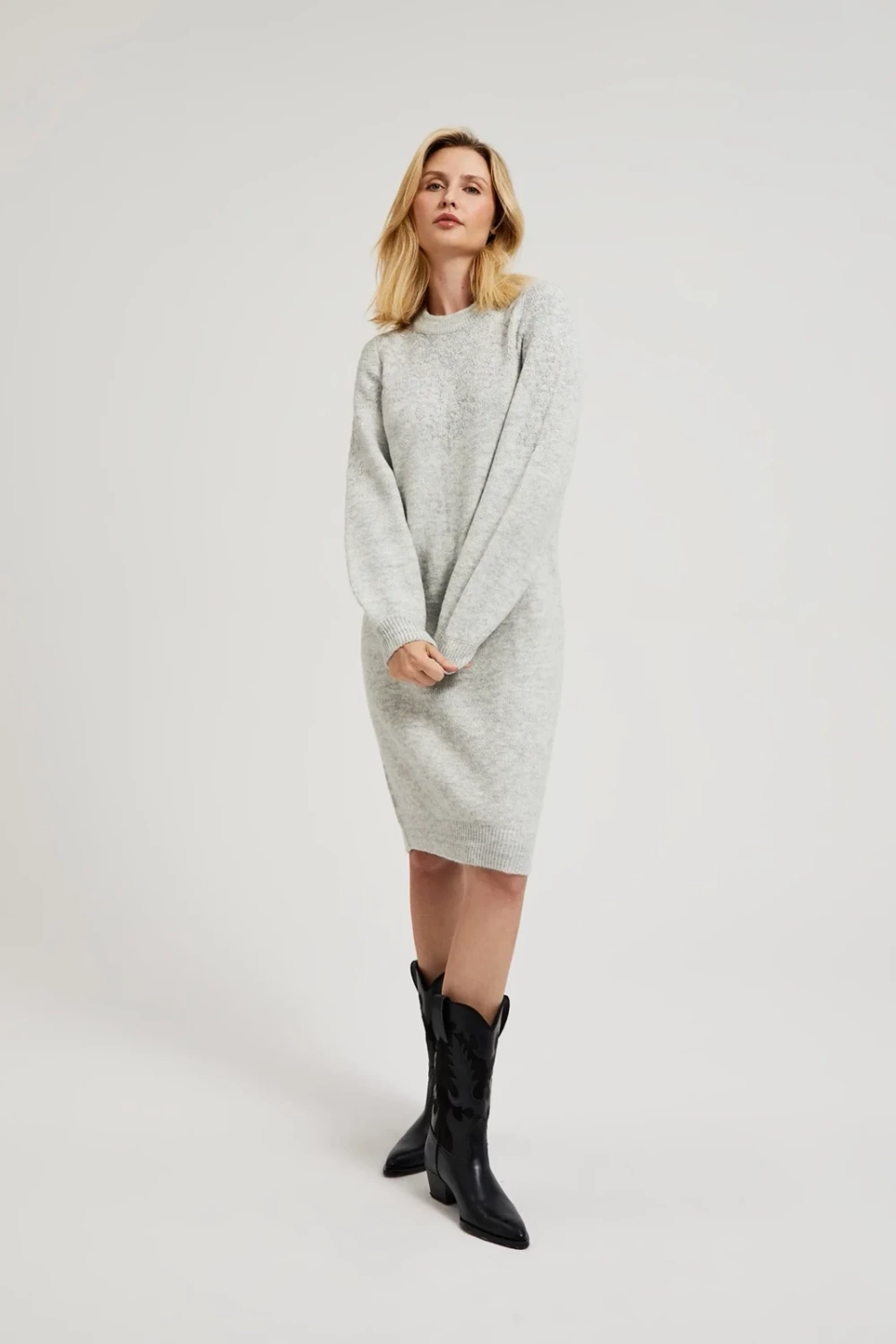 Marisse Women's Dress Z-Su-4522 Grey Mel