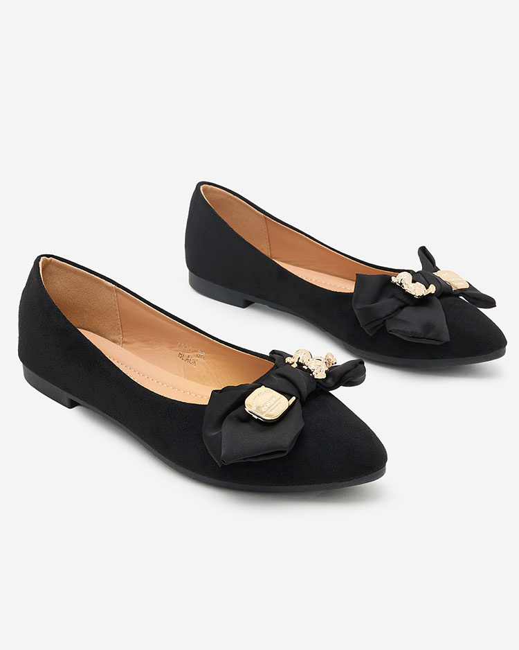 Resti Women's ballerinas pointed toe with bow Retripo