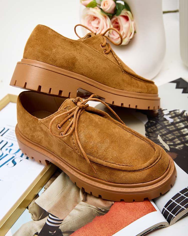 Resti Women&#039;s Etrepp lace-up half shoes