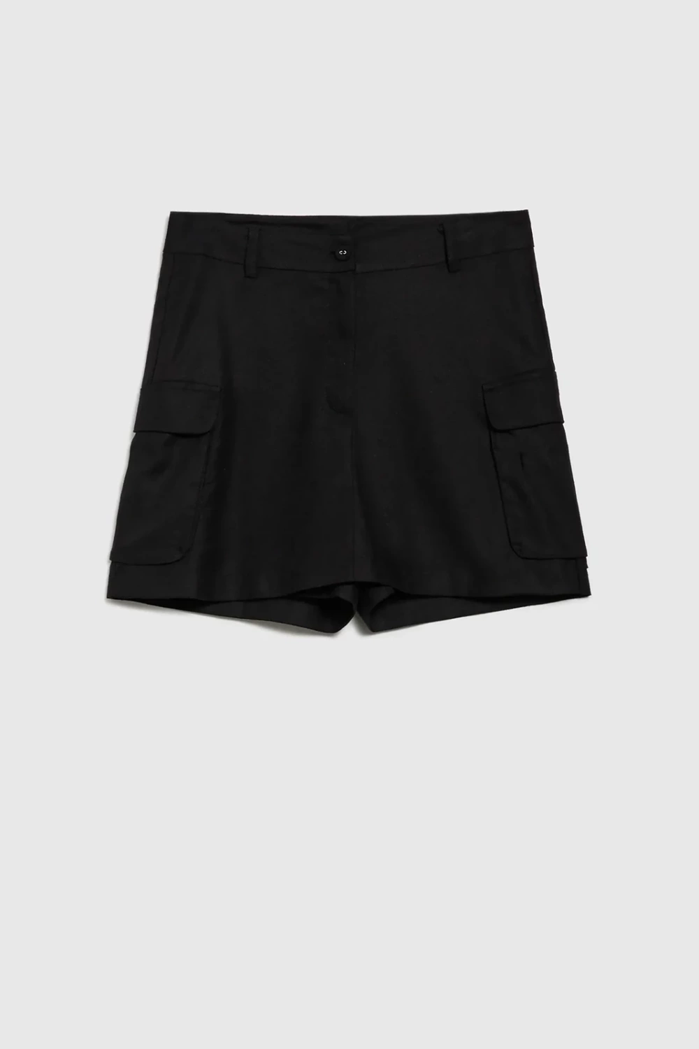 Marisse Black Skirt-Shorts
