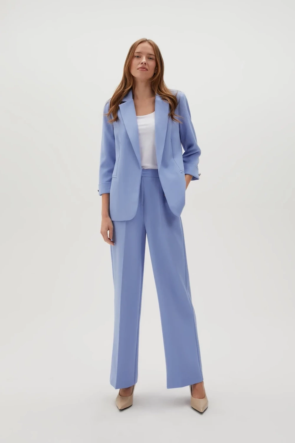 Marisse Women&#039;s Jacket L-Mr-4605 Blue