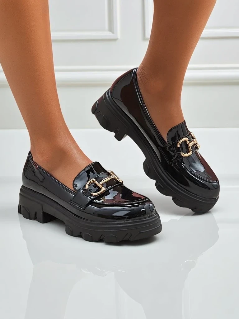 Resti Women&#039;s patent loafers Ellips