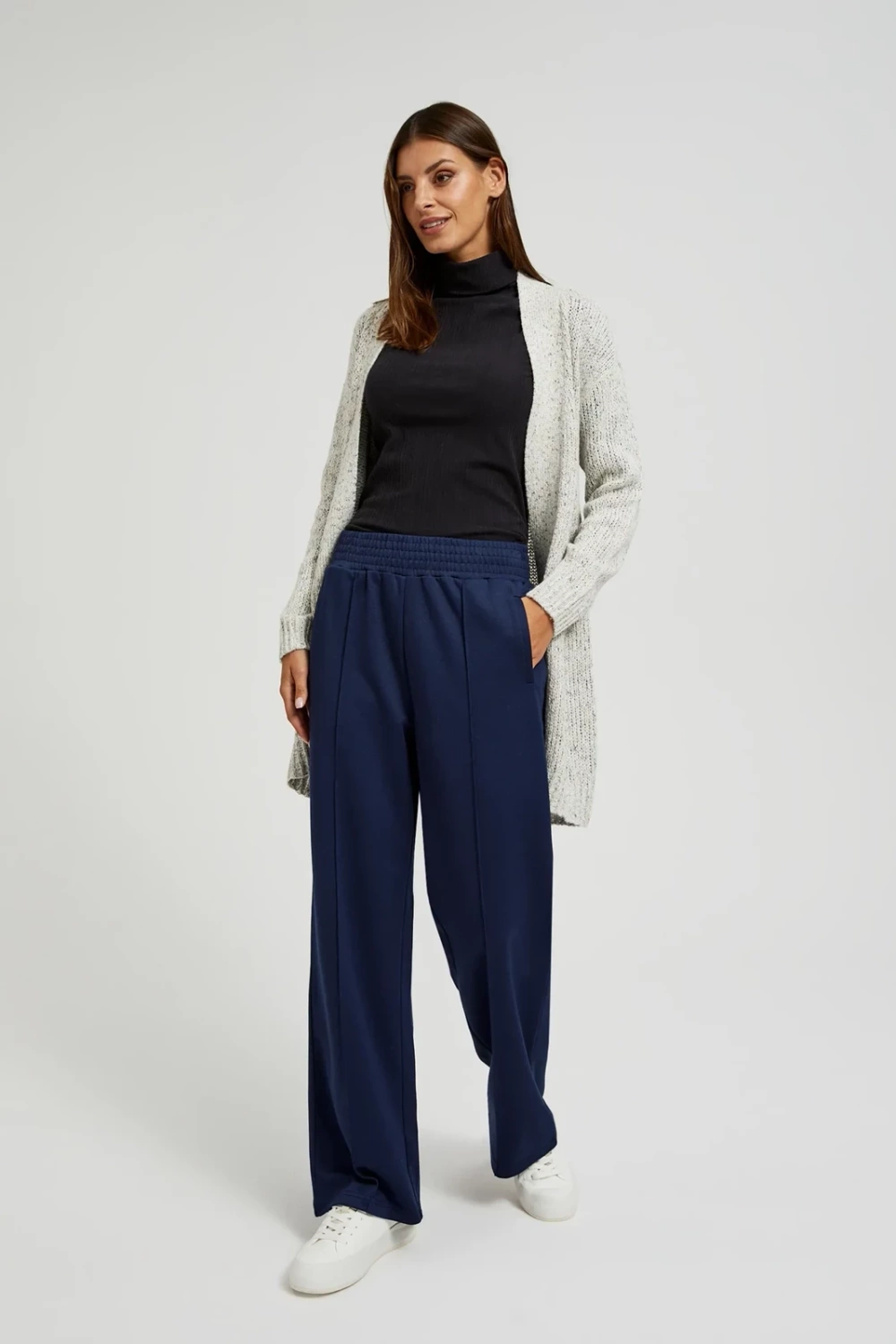 Marisse Women's Trousers Z-Sp-4509 Navy