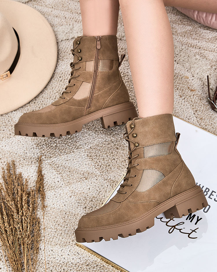 Resti Womens Hovienta lace-up boots