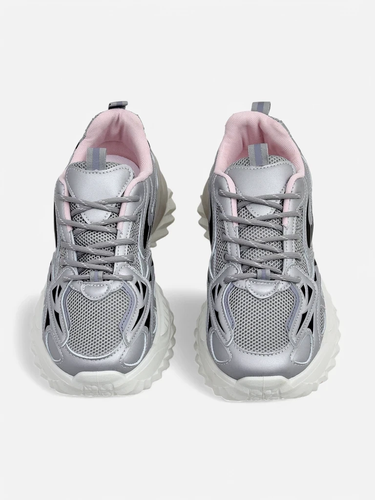 Resti Women's sporty sneakers on a thicker sole Annete