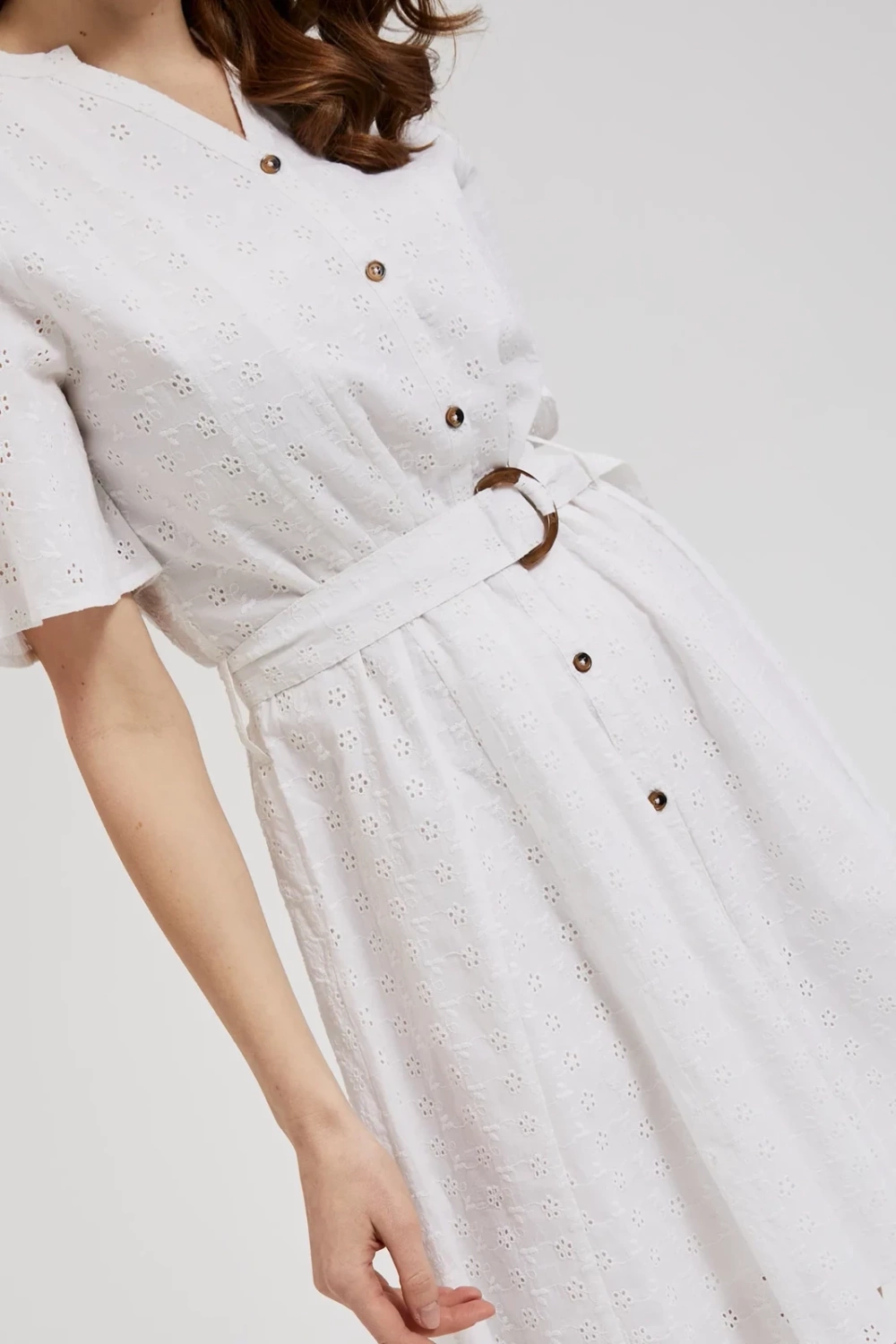 Marisse Women&#039;s Dress L-Su-4340 White